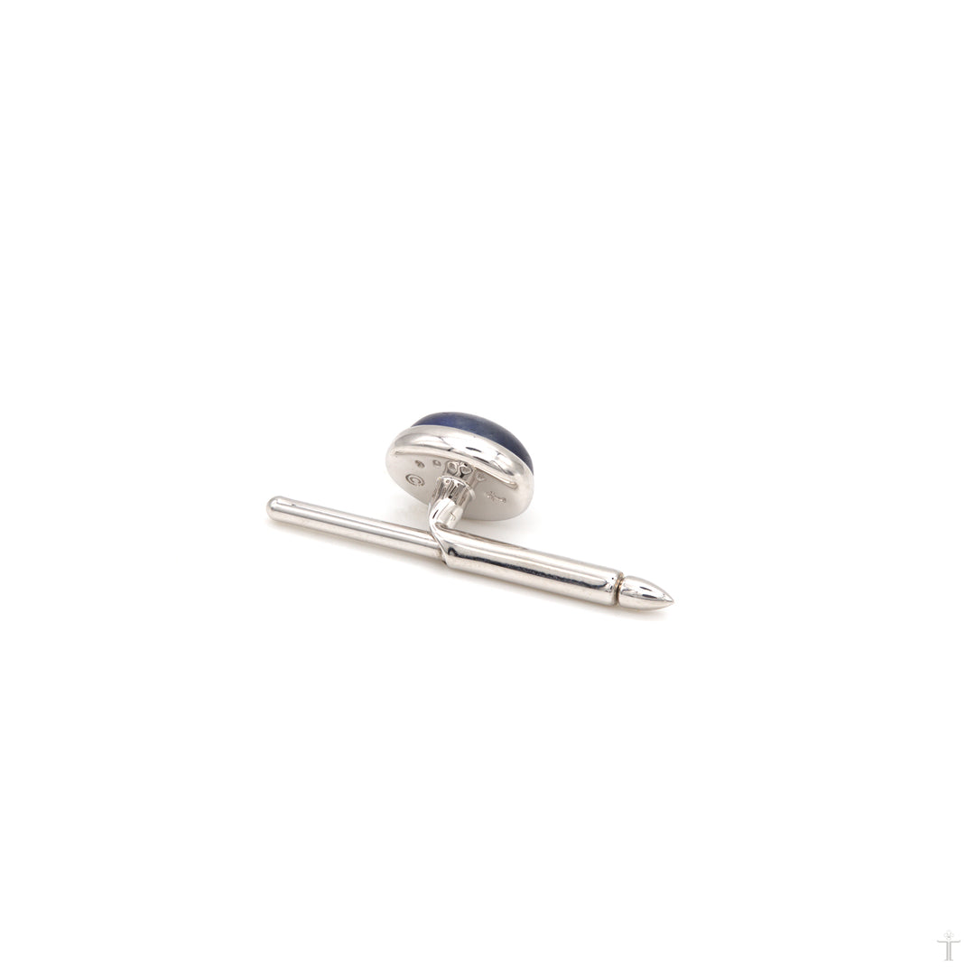 Sapphire & Moonstone Cufflinks & Stud Set – Trianon
